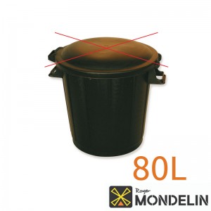 Corps de poubelle Mondelin 80L