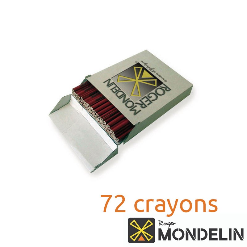 Boîte de 72 crayons charpentier Mondelin