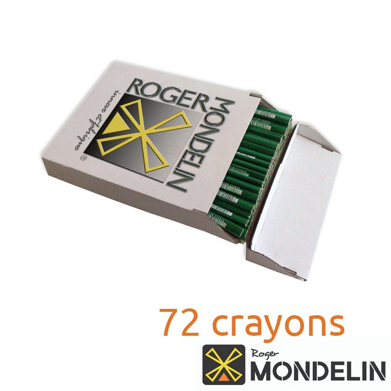 Boîte de 72 crayons maçon Mondelin