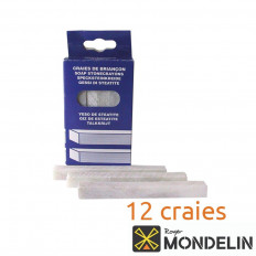 Boîte de 12 craies de briançon Mondelin 10cm