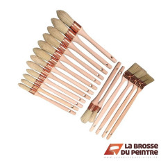 Pack de 18 brosses Chantier LBDP