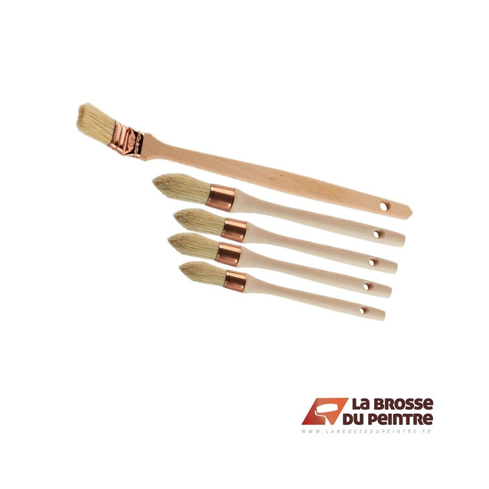 Pack de 5 brosses chantier LBDP