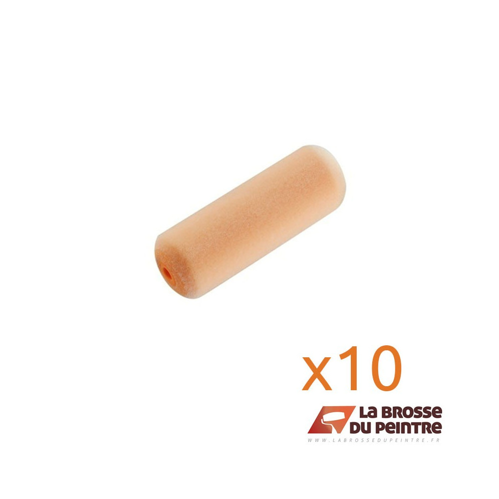 Lot de 10 manchons mousse floquée Ø16mm LBDP