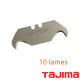 Boîte de 10 lames crochet Tajima