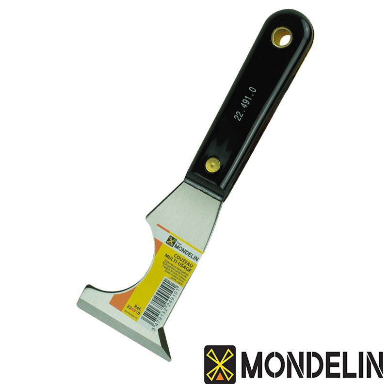 Trousse 7 couteaux américains + 1 multi-usages manche bi-mat Mondelin
