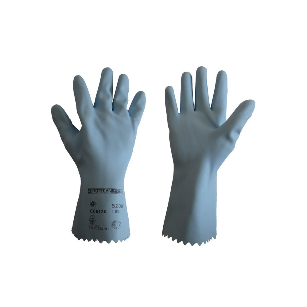 Gants latex T9 Mondelin bleu