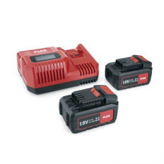 Visseuse / perceuse FLEX + 2 batteries 18 V 5 Ah -4 vitesses