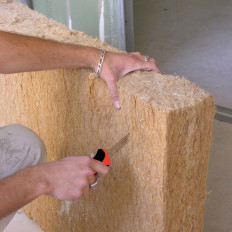 Couteau matériaux d'isolation avec fourreau Mondelin Couteau matériaux d'isolation avec fourreau Mondelin