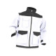 Blouson manches amovibles Vepro blanc/gris