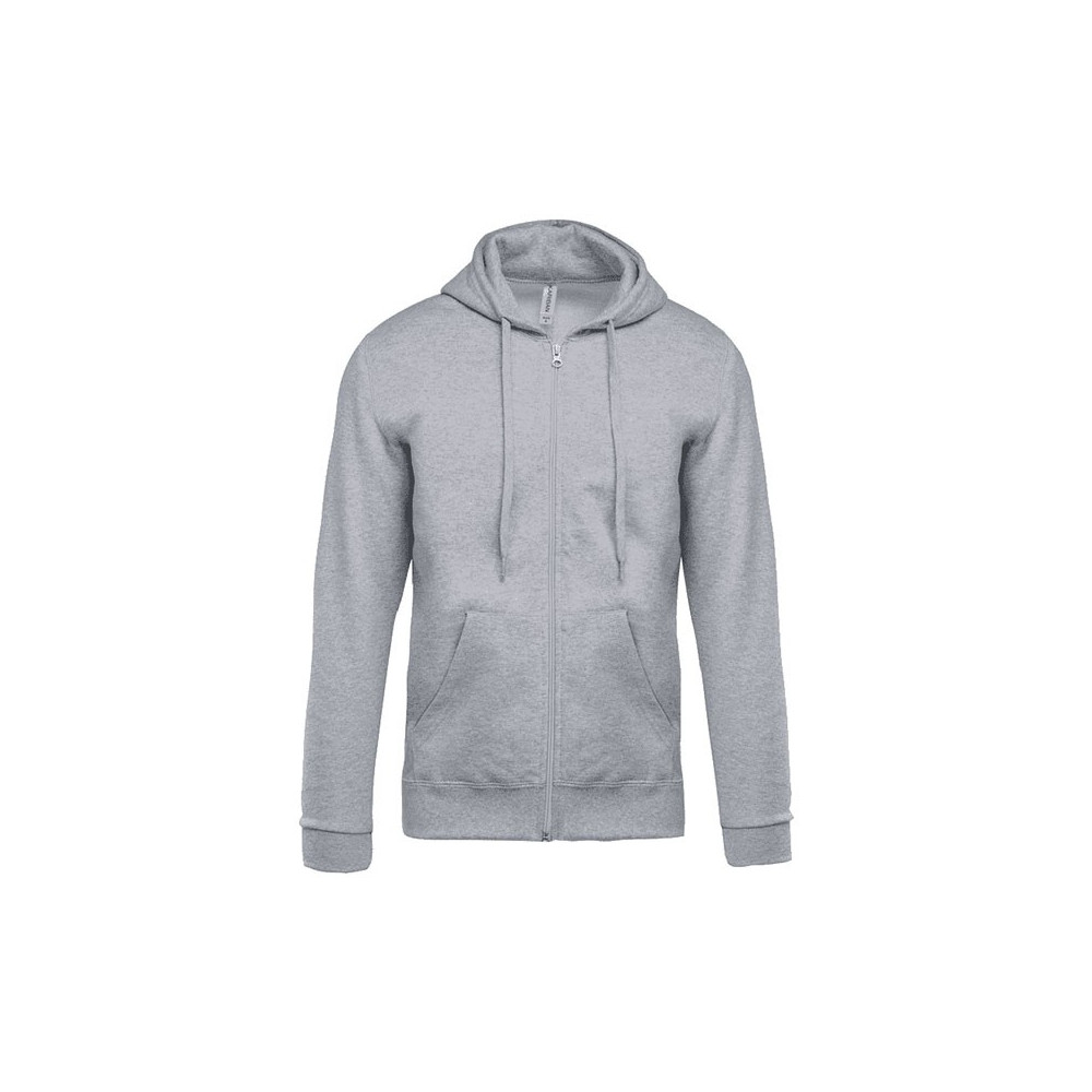 Sweat à capuche gris Vepro