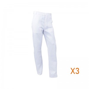 Lot de 3 pantalons ECO PRO blanc Vepro