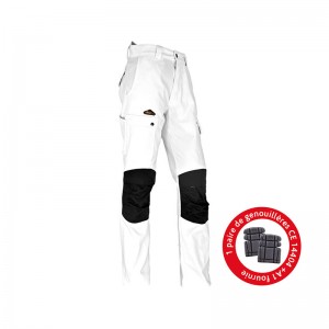 Pantalon extensible ENDU blanc Vepro