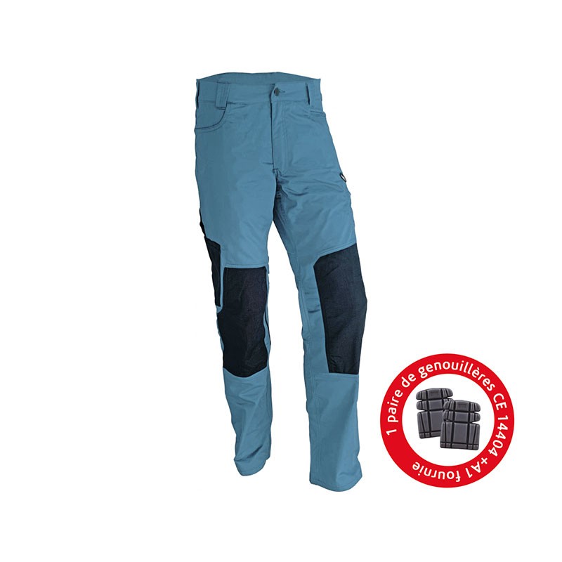 Pantalon extensible FLEX bleu Vepro