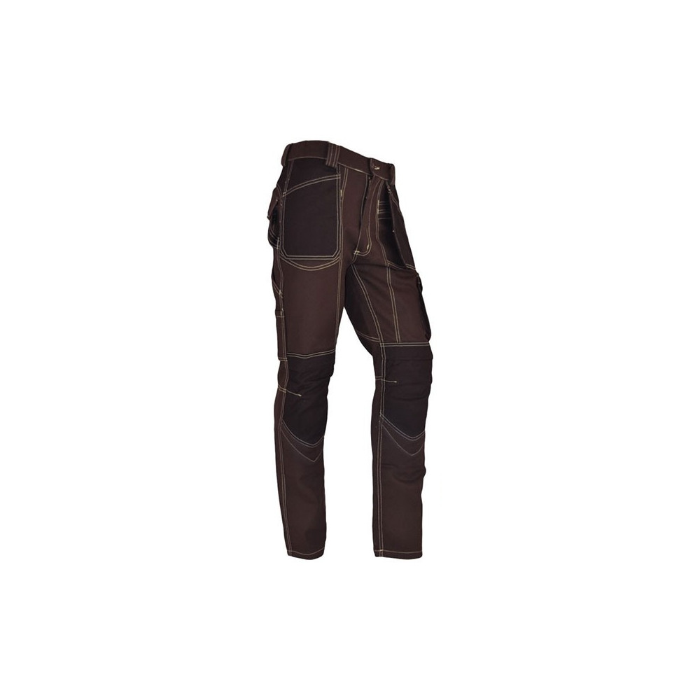 Pantalon extensible multipoches ELITE gris/anthracite Vepro