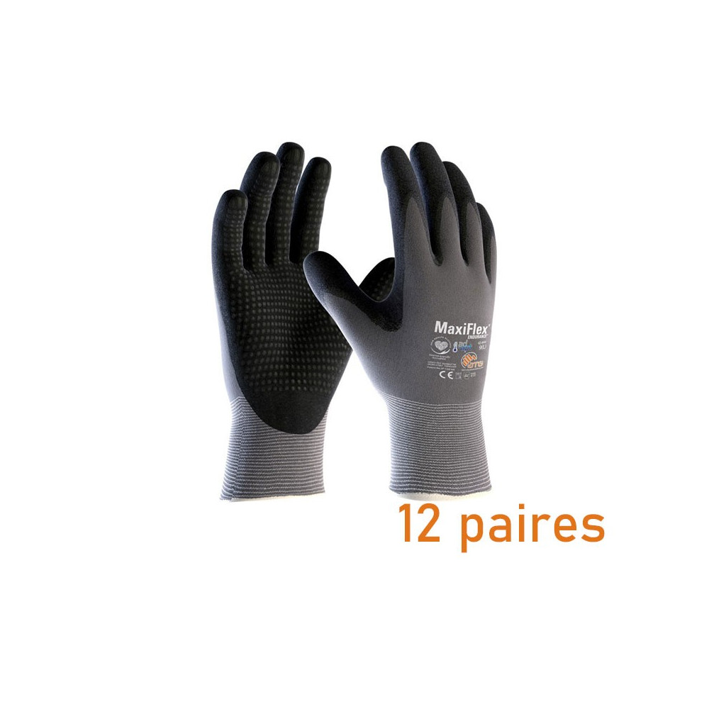 Lot de 12 paires de gants de manutention de précision ADAPT Vepro