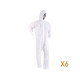 Lot de 6 combinaisons jetables MICROMAX Vepro