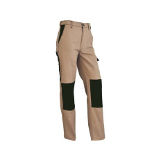 Pantalon CONFORT beige/chocolat Vepro