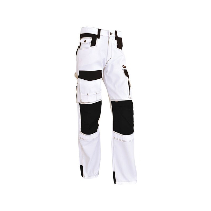 pantalon. homme. COOKSPIRIT coupe droite carreau. noir/blanc VTB-PRO