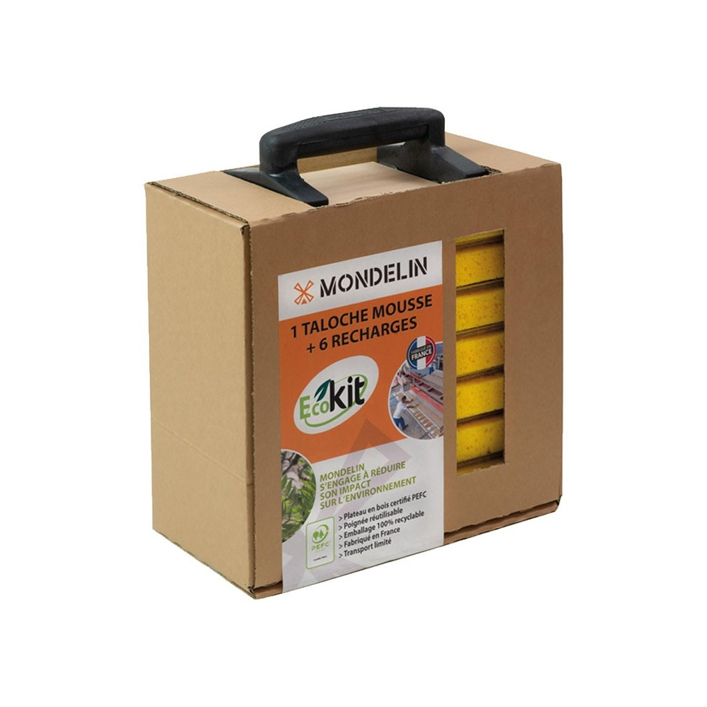 Ecokit taloche mousse 14x25cm Mondelin