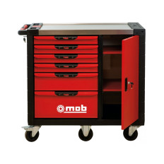 Servante XLINER avec armoire et 6 tiroirs MOB