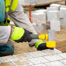 Massette paveur Nanovib 1.2kg 26cm + embout caoutchouc - Leborgne Massette paveur Nanovib 1.2kg 26cm + embout caoutchouc - Leborgne