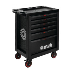 Servante PROLINER 6 tiroirs garnie 133 pièces MOB