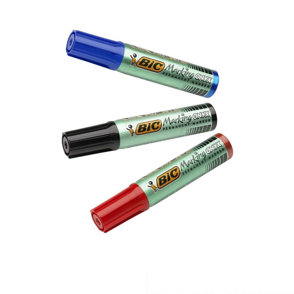 Boîte de 12 grands feutres indélébiles Onyx-Marker Mondelin