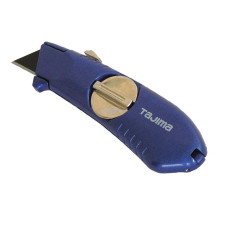Couteau rétractable Tajima aluminium avec 10 lames trapèze