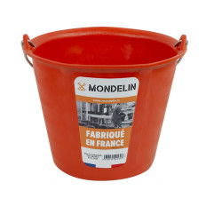 Seau de maçon Prochok 12L orange - Mondelin Seau de maçon Prochok 12L orange - Mondelin