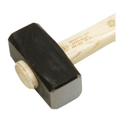 Massette conique angles abattus manche bois - Mob