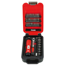 Box tournevis dynamométrique 1/4'' 42 pièces