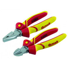 Lot Pinces VDE – Coupante 160 mm & Universelle 180 mm
