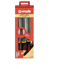 Jeu de 3 râpes manche bi-matière sur carte