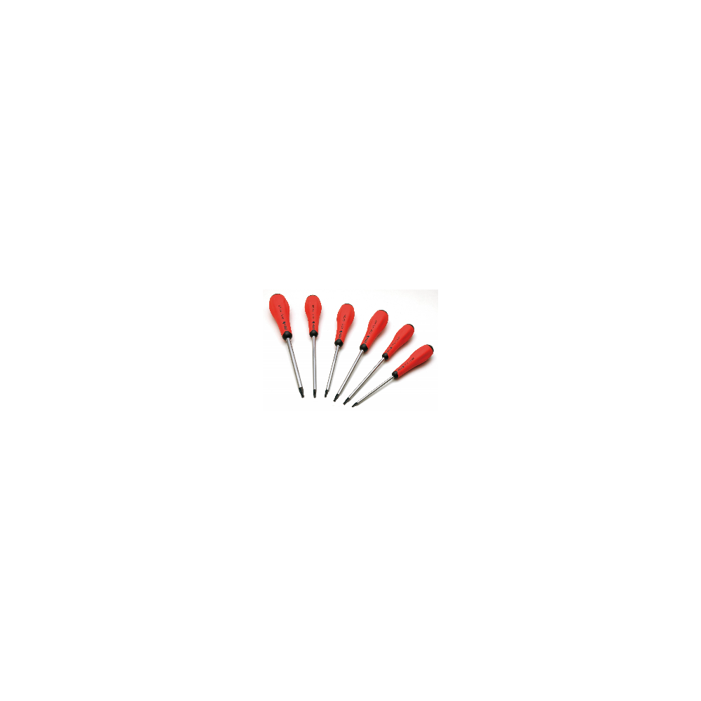 Jeu de 6 Tournevis Torx® – Manche Bi-Matière