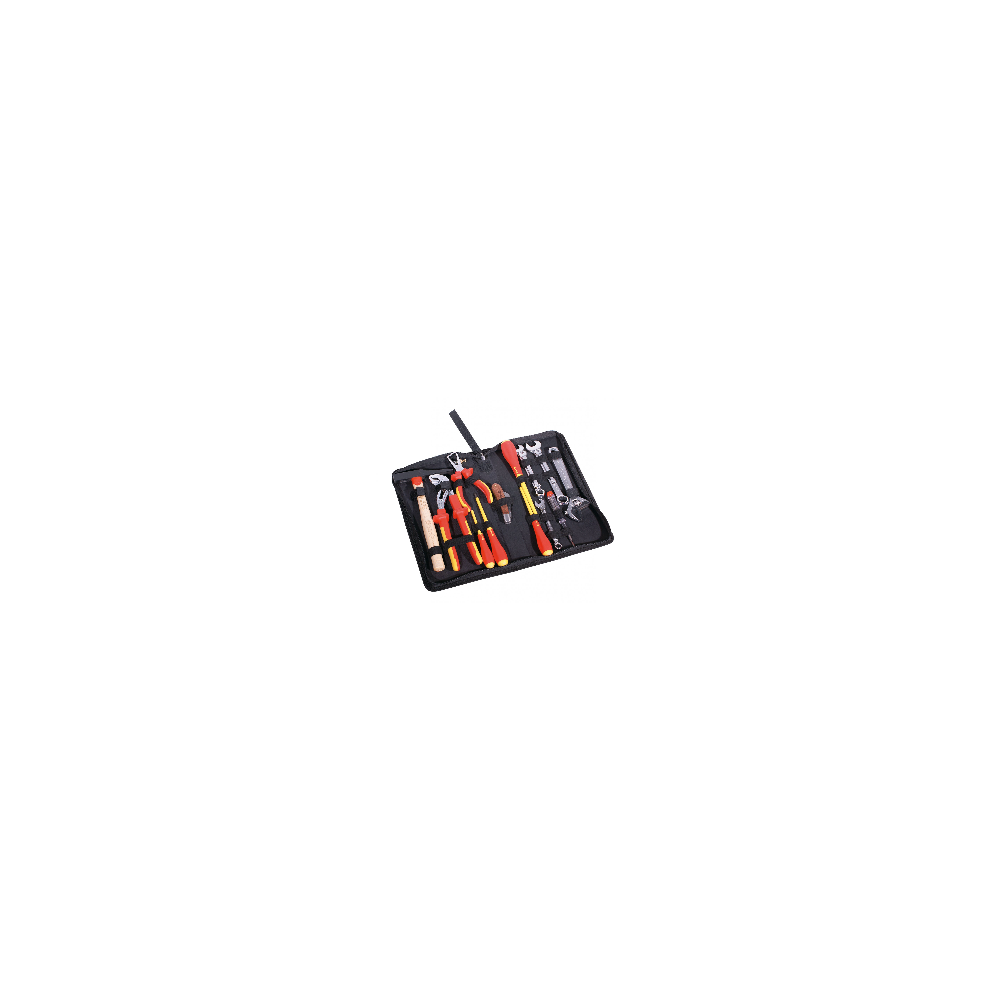 Trousse Textile Électricien Garnie – 17 Pièces