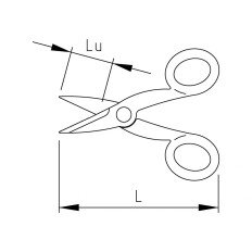 Coffret 5 ciseaux de sculpteur bois