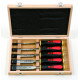 Coffret 5 ciseaux de sculpteur tri-matière - MOB