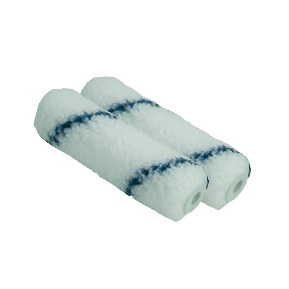 Lot de 2 Mini Manchons Peinture Acrylique 110 mm Mondelin