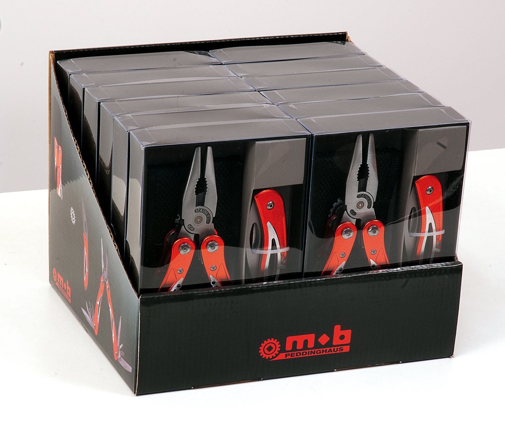 Lot de 12 sets Multitool + Couteau - MOB Lot de 12 sets Multitool + Couteau - MOB