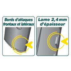 Louchet Senlis Duopro - 28 cm manche pomme en bois certifié PEFC 100% Louchet Senlis Duopro - 28 cm manche pomme en bois certifié PEFC 100%