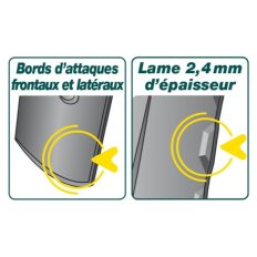 Louchet de pépiniériste - 36 cm manche béquille Novagrip