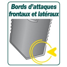 copy of Louchet transplantation Duopro - 33 cm manche béquille Novagrip copy of Louchet transplantation Duopro - 33 cm manche béquille Novagrip