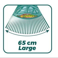 Balai à gazon XL 27 dents manche bois certifié PEFC 100%