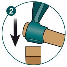 Houe Duopro forgée douille ronde - 12 cm manche bois certifié PEFC 100%