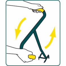 Rotogrif' NaturOvert 4 dents