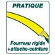 Scie arboricole 35 cm Duopro manche bi-matière + fourreau