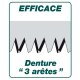 Scie arboricole 35 cm Duopro manche bi-matière + fourreau