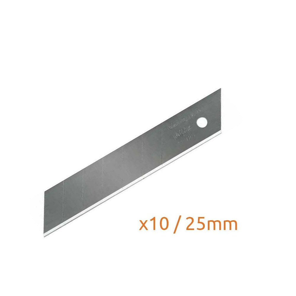 LAMES DE CUTTER SECABLES 25mm PAR 10