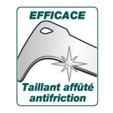 Serpe Italie 30 cm Duopro manche bi-matière