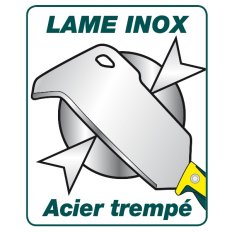 Serpe de Paris 22 cm Duopro manche bi-matière